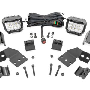 LED Light Kit | Front Mount | 3" Chrome Pair | Wide Angle | Polaris XPEDITION ADV 5