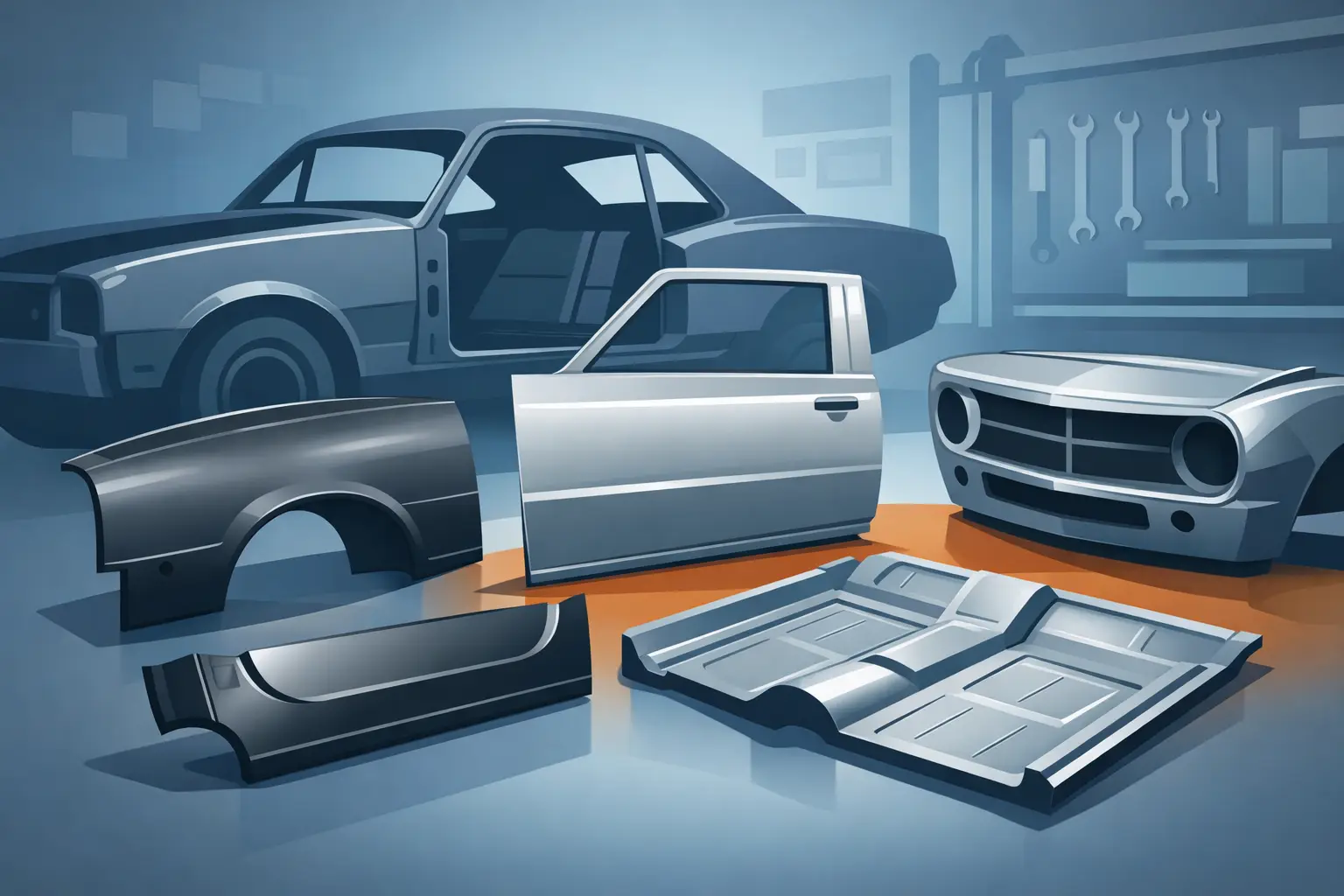 Restoration Sheet Metal Panels That Fit Right