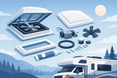 RV Roof Vent Replacement Parts That Fit Right