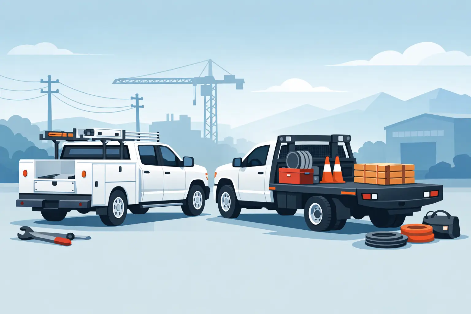Service Body Flatbed Options for Real Work