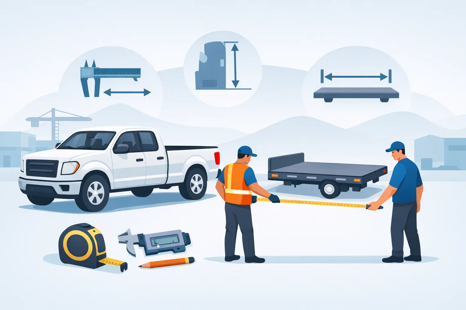 How to Measure a Truck for a Flatbed That Fits