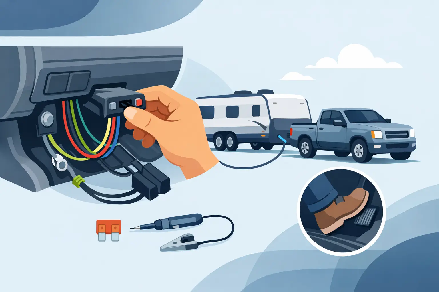How to Wire a Trailer Brake Controller Safely