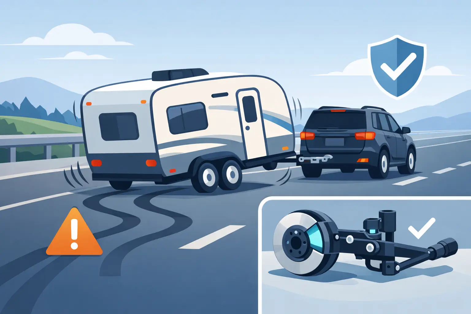 Why Trailer Sways and How to Stop It Safely
